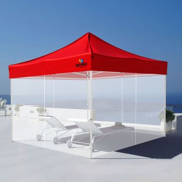 Tenda da festa impermeabile con telaio di alta qualità e protezione dalla pioggia